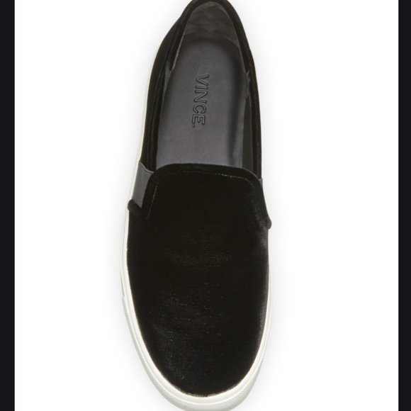 Vince Blair Black Velvet sneakers with dust bag - Picture 4 of 11